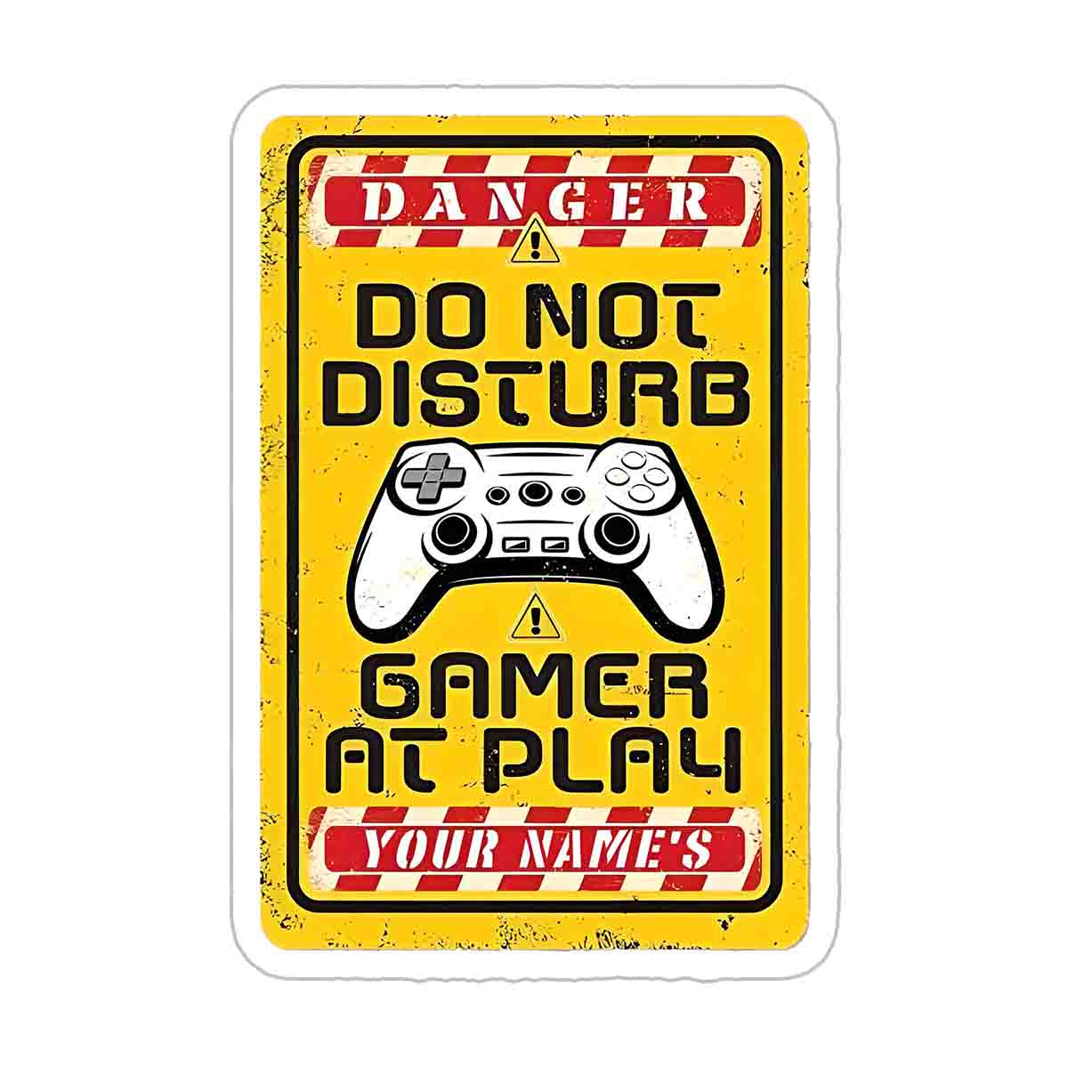 DND Gamer at play Sticker