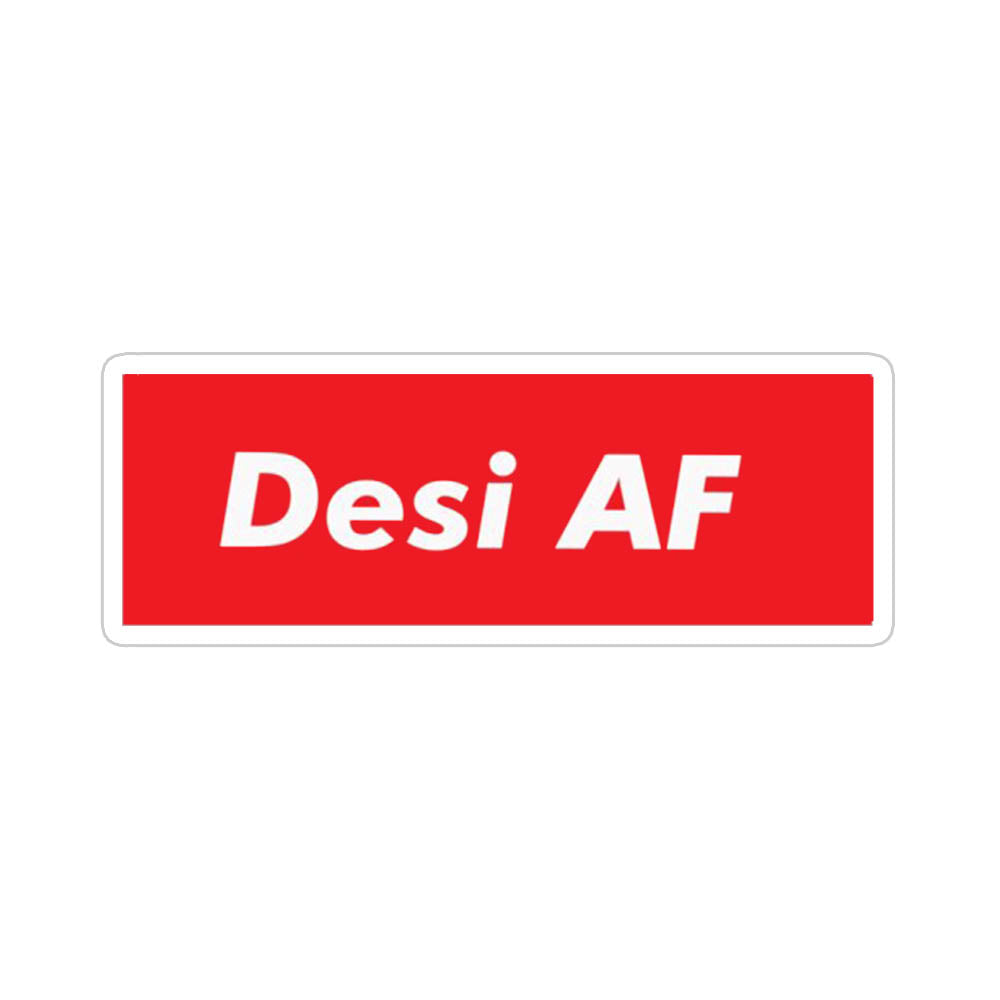 Desi AF Sticker