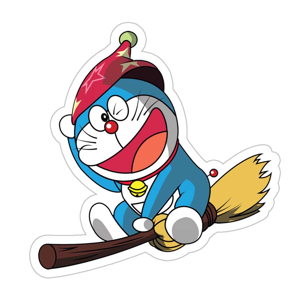 Flying Doreamon Sticker