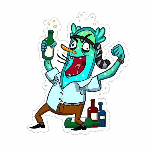 Drunken Art Sticker