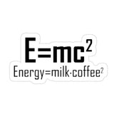 E=mc2 Sticker