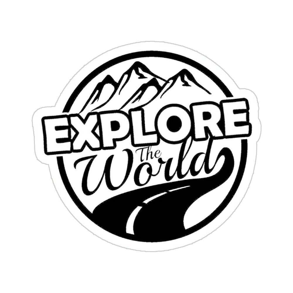 Explore World Sticker