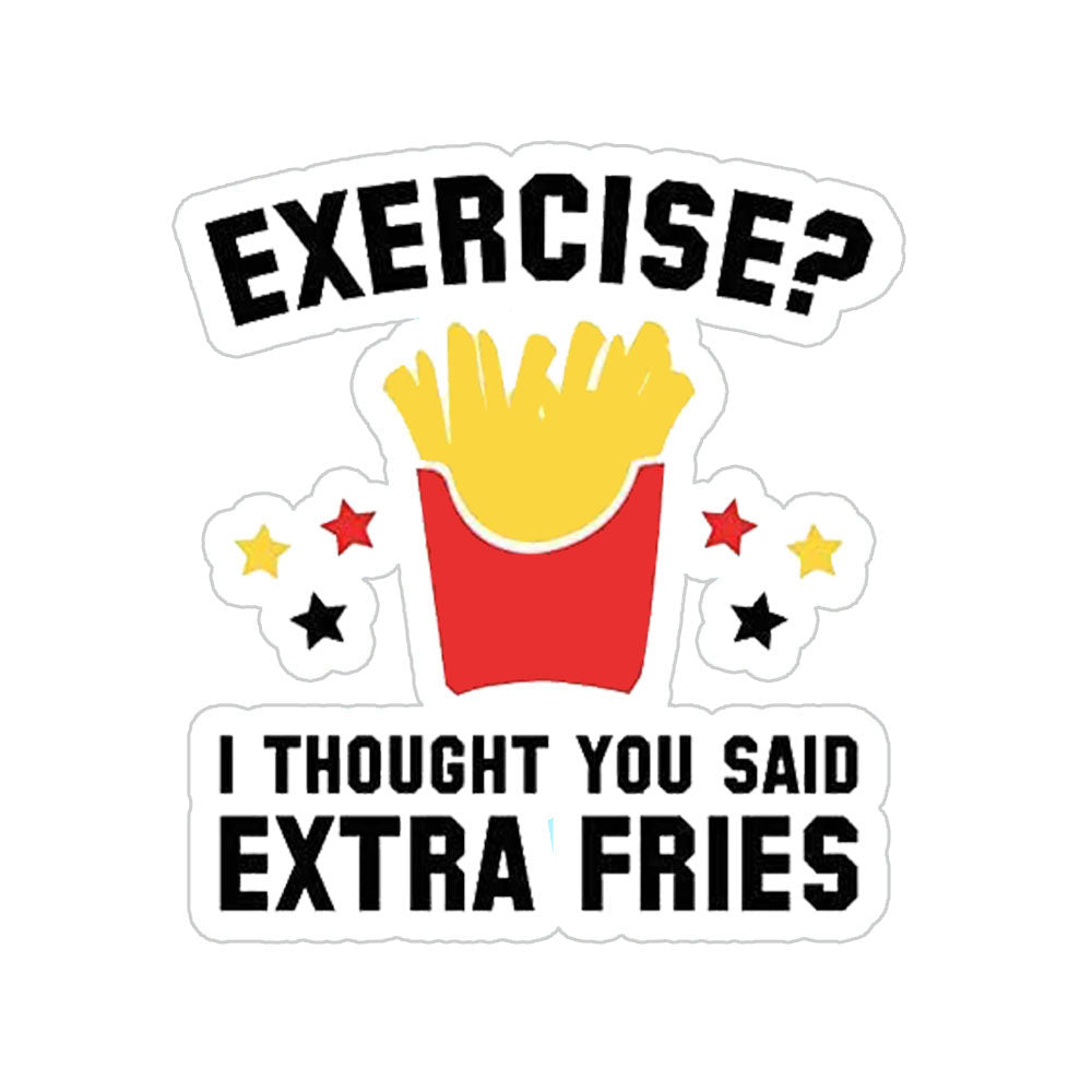 Extra Fries Sticker