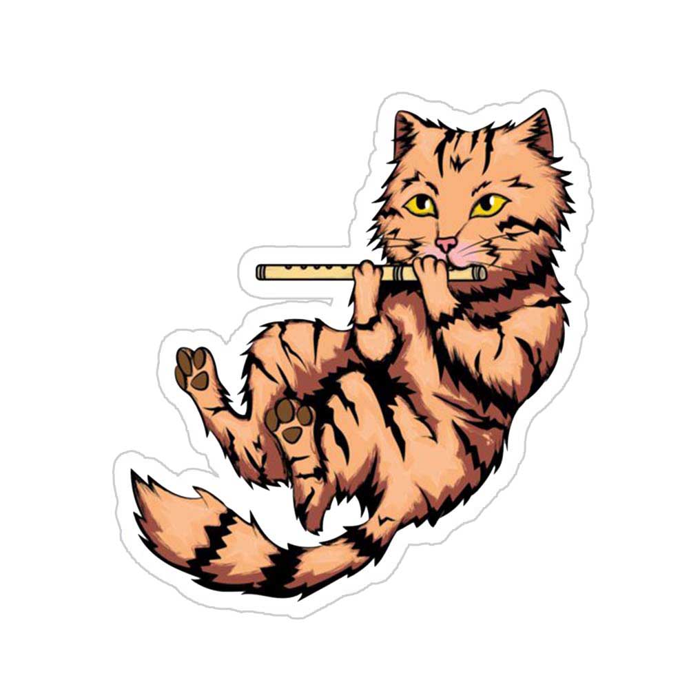 Flute Play Sticker