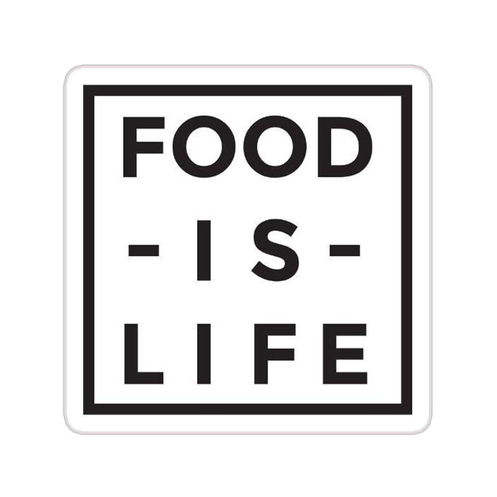 Food Is Life Sticker