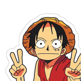 Funny Moment Luffy Sticker