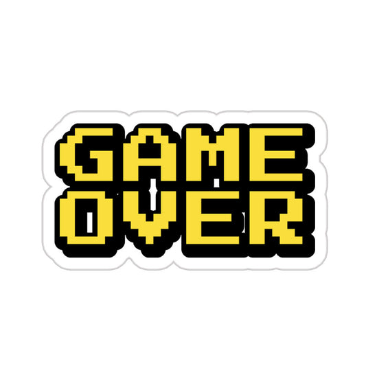 Game Over Sticker