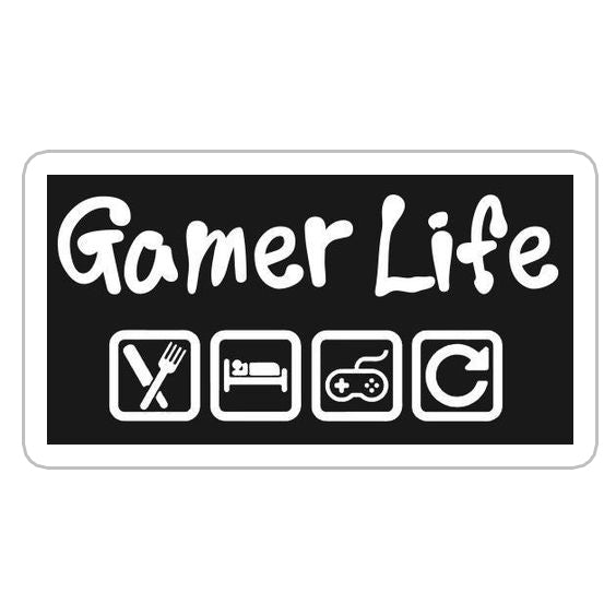 Gamer Life  Sticker
