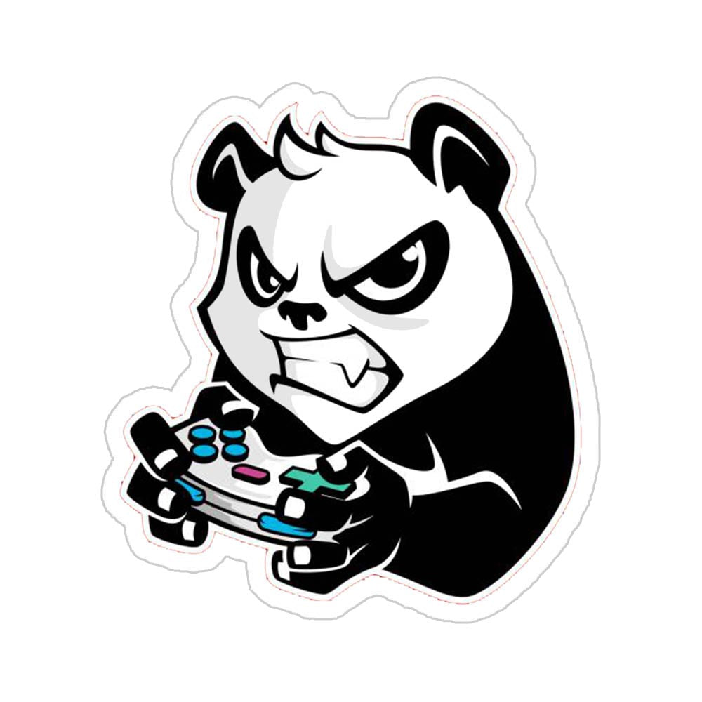 Gamer Panda Sticker