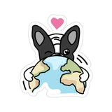 Global Love Sticker