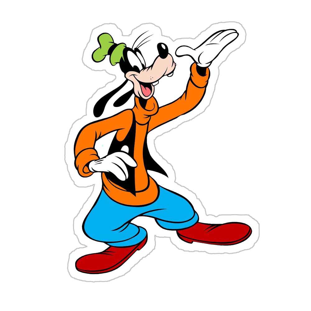 Goofy Sticker