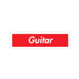 Guitar A Sticker