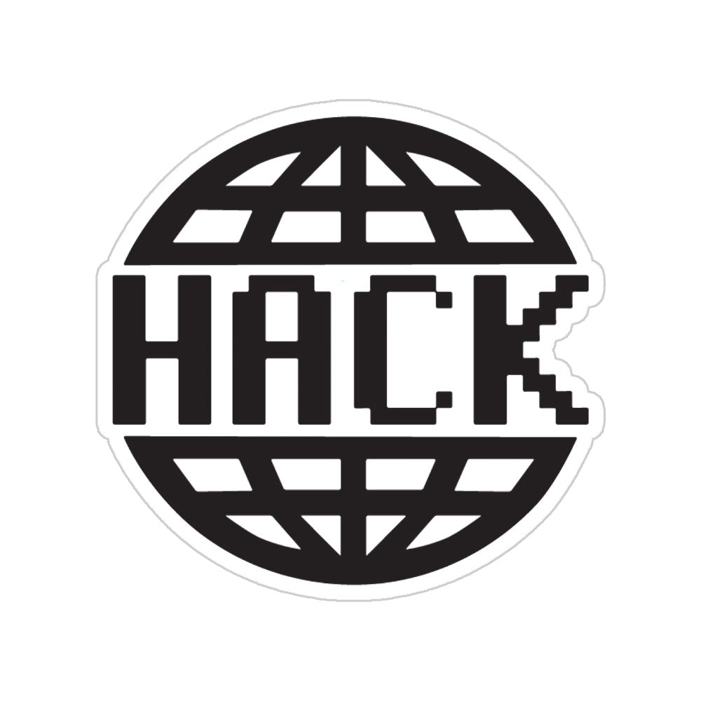 Hack World Sticker
