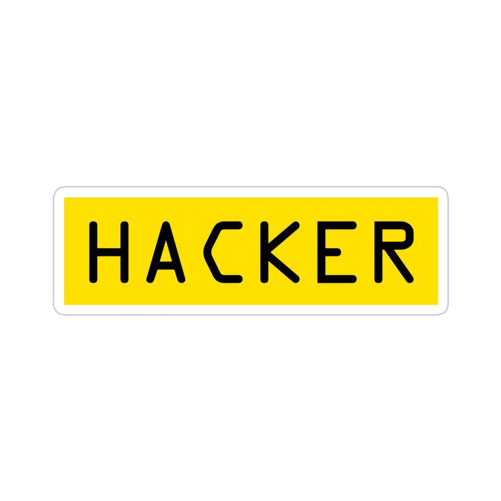 Hacker C Sticker