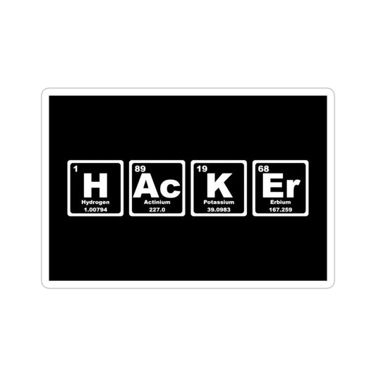 Hacker Element Sticker