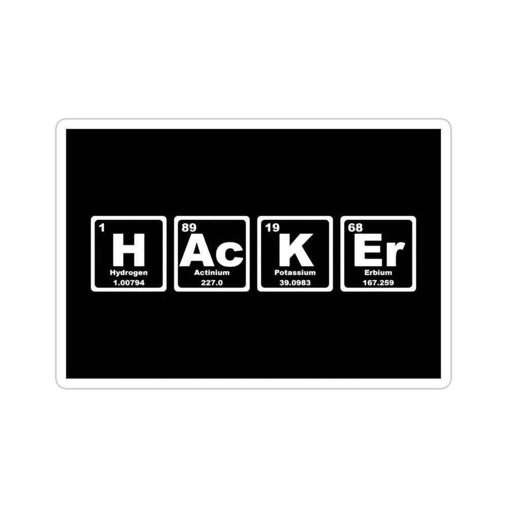 Hacker Element Sticker