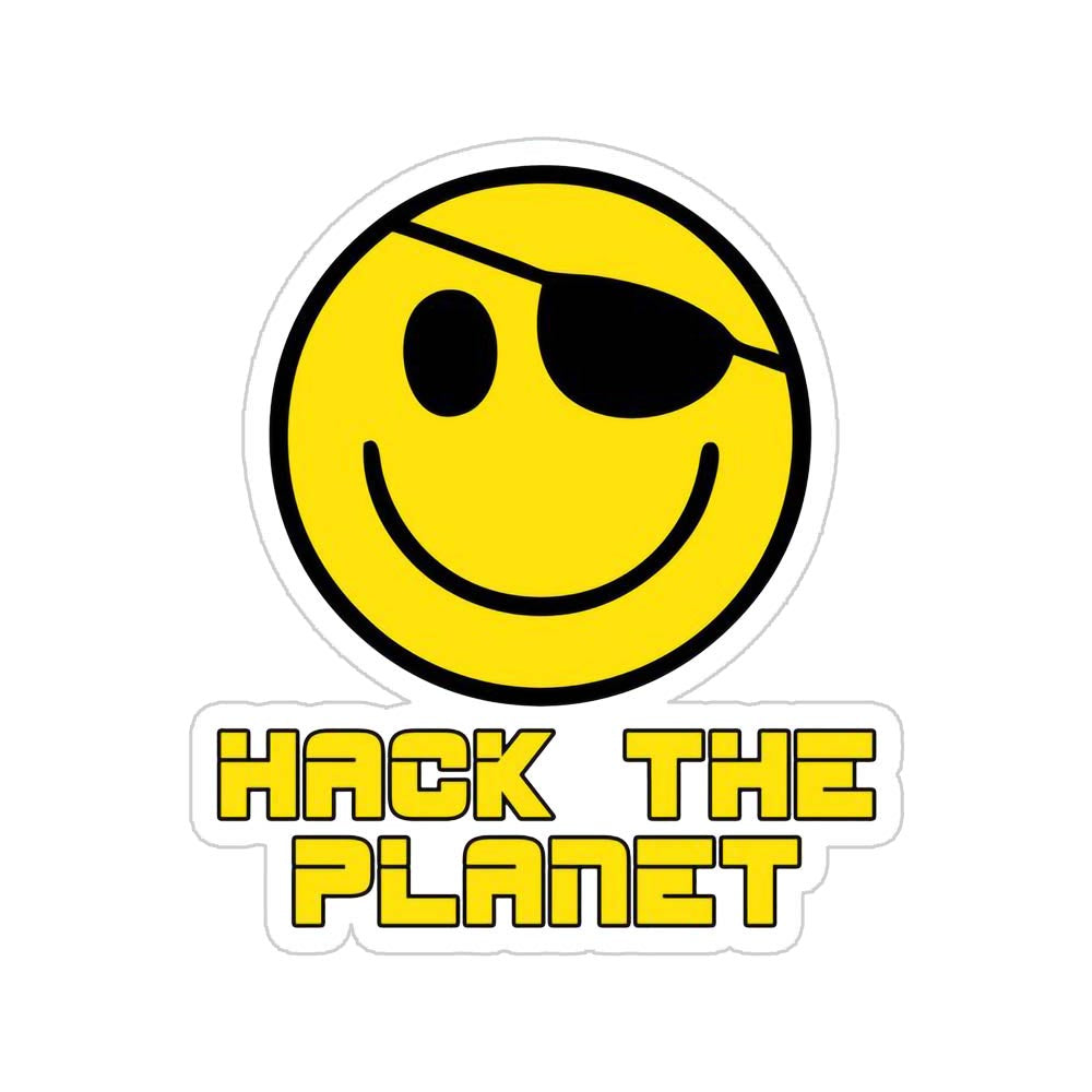 Hack the Planet Sticker