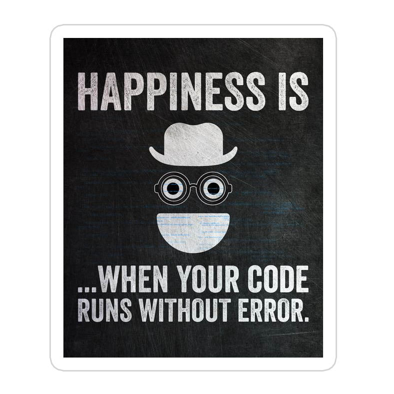 Happiness Sticker