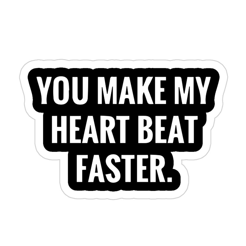Heart Break Faster Sticker