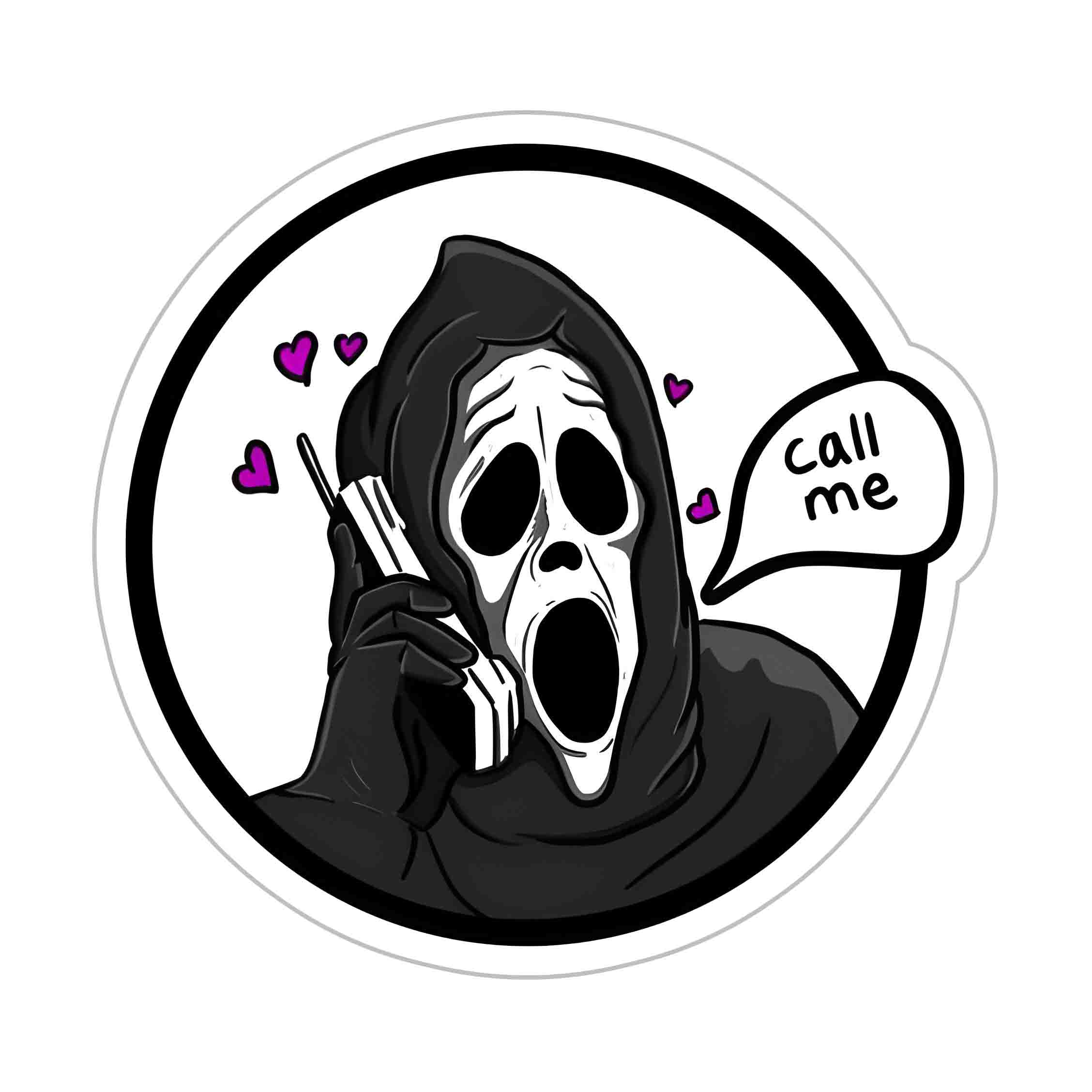 Hello from Ghost Sticker