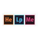 Help Me Sticker