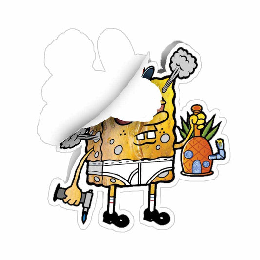 High Spongebob Sticker