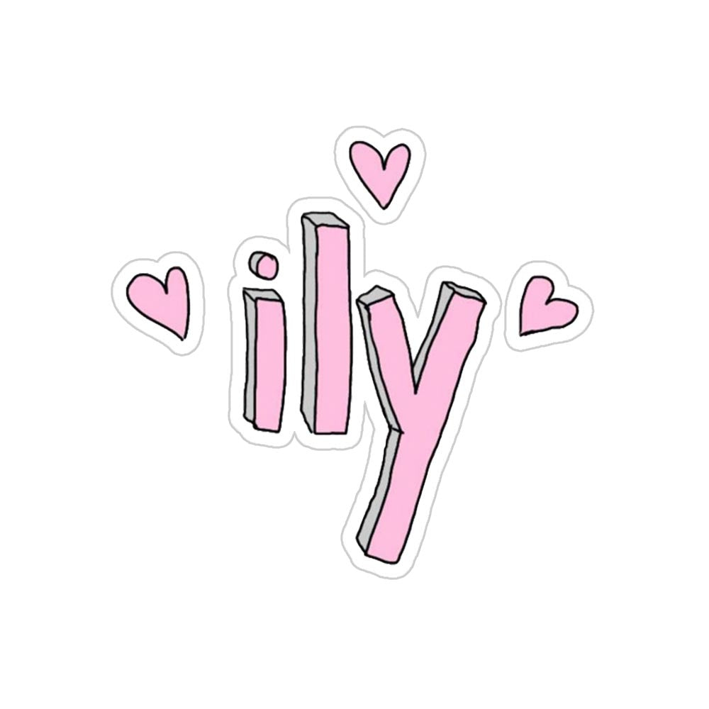 ILY Sticker