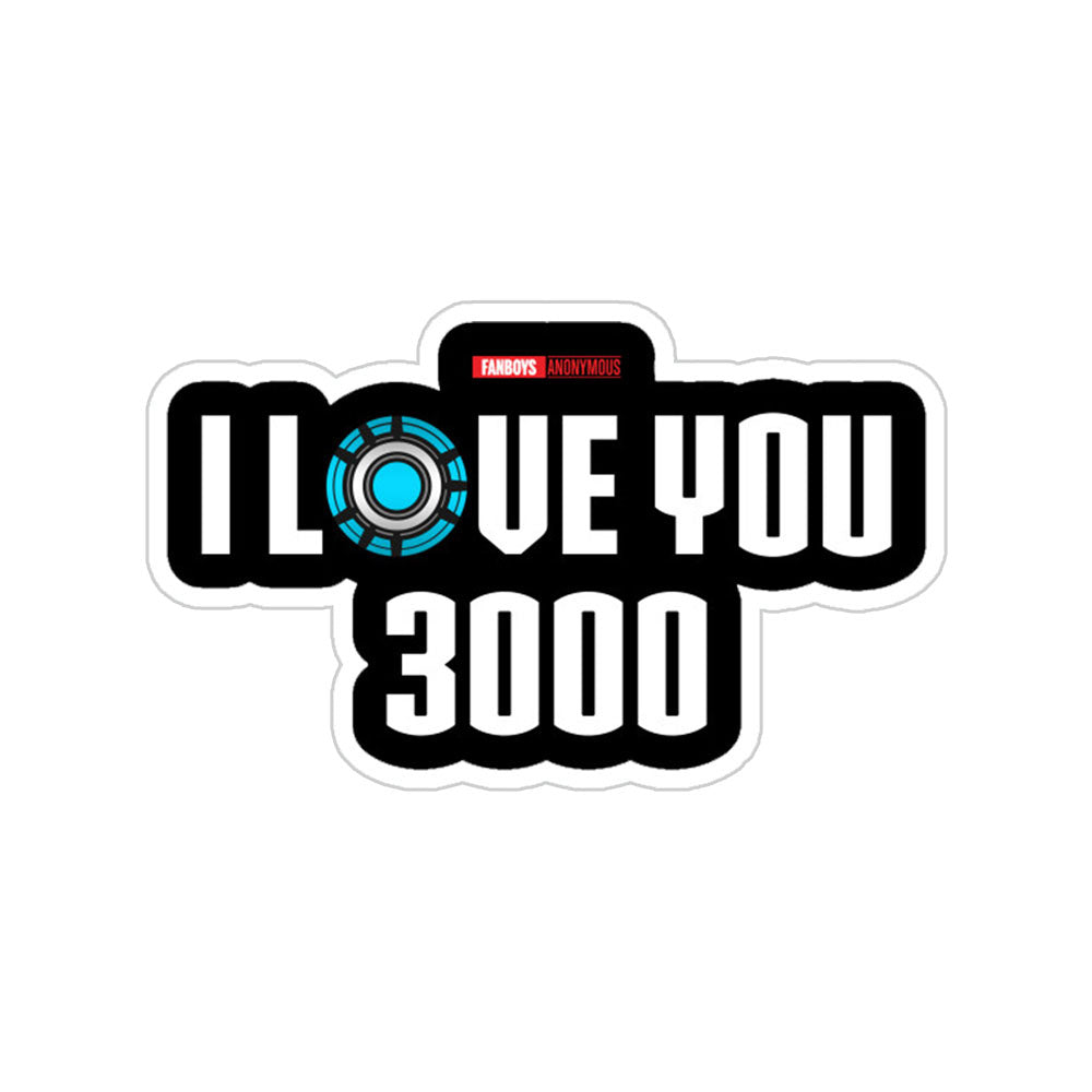 I Love You 3000 Sticker