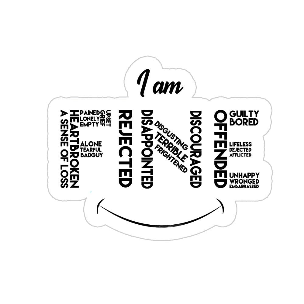 I'm Fine Sticker