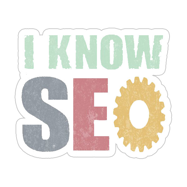 I know SEO Sticker