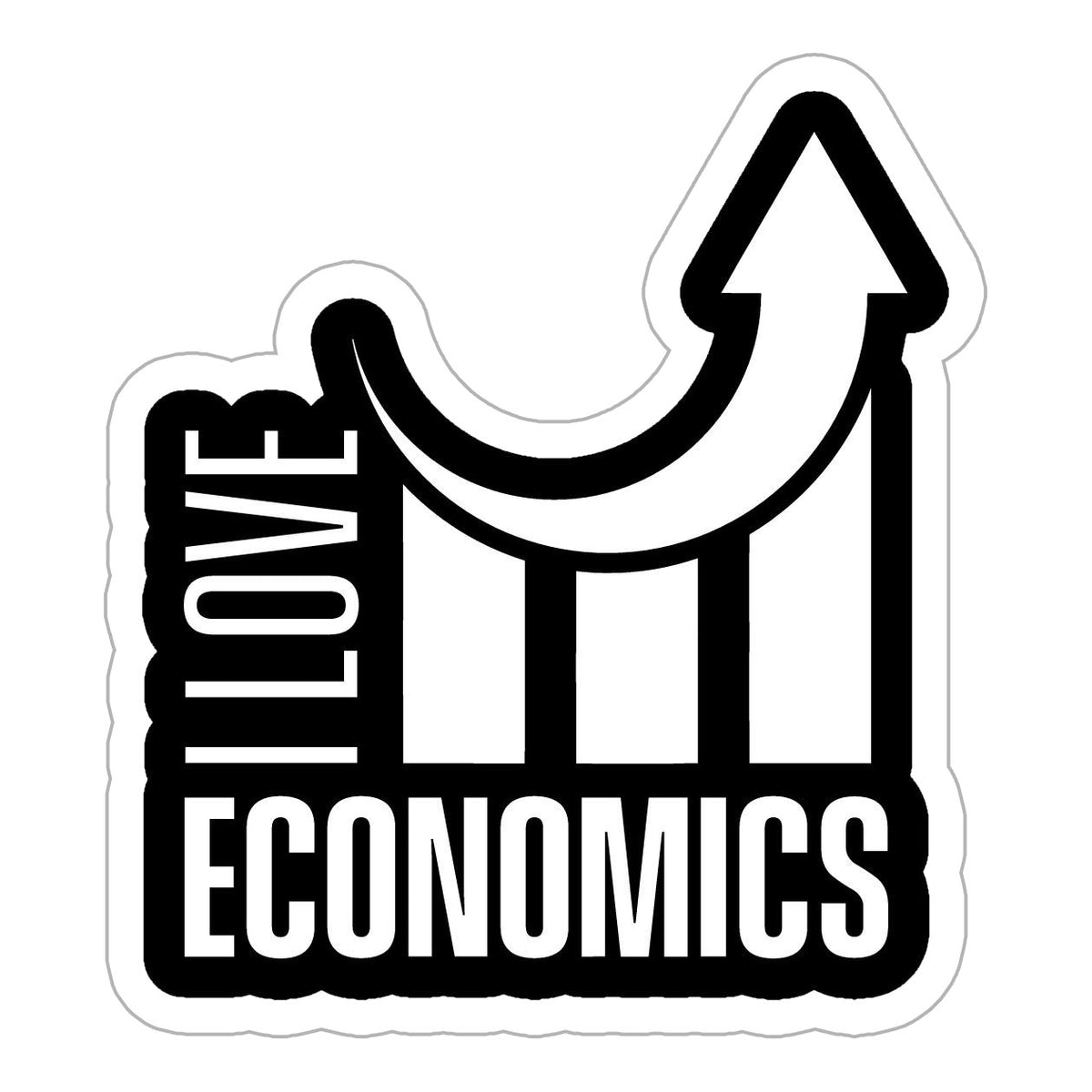 I love Economics Sticker