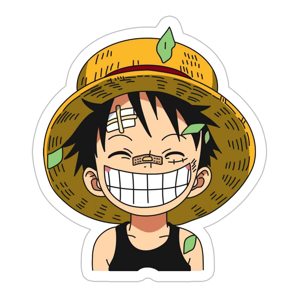 Immature Luffy Sticker