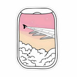 Into the clouds Sticker