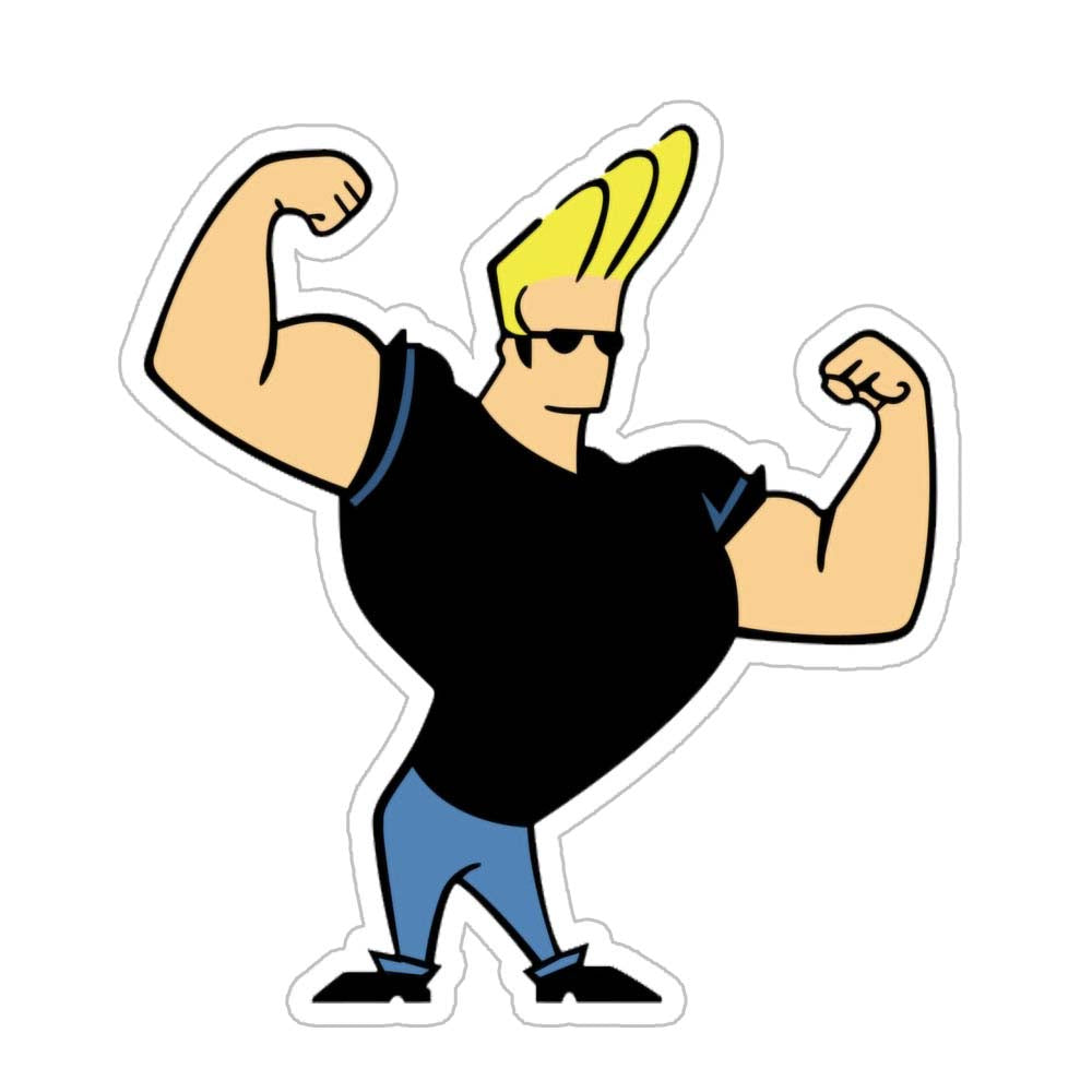 Johny Bravo's Sticker