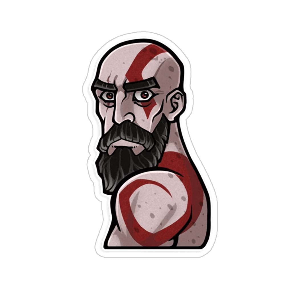 Kratos Sticker
