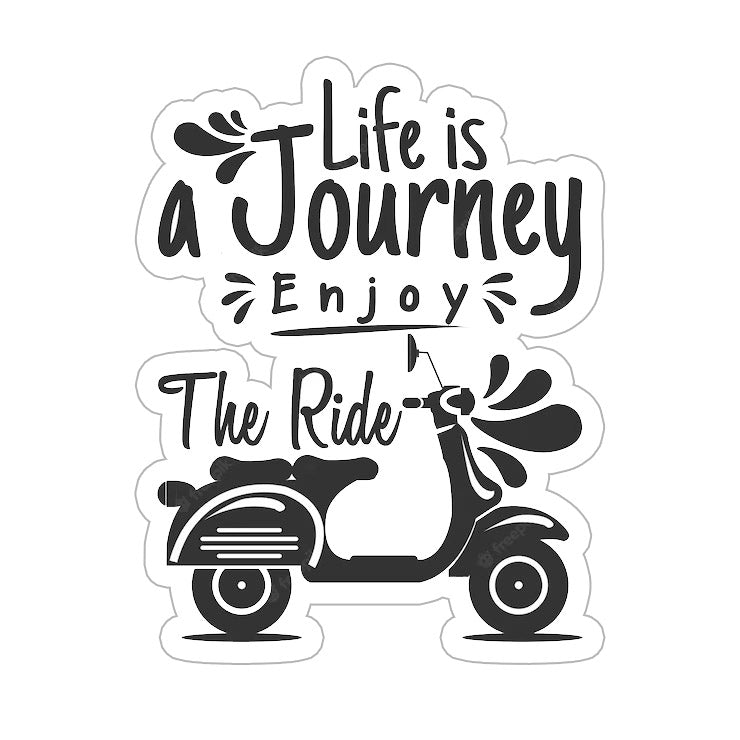 Life is a journey  Sticker