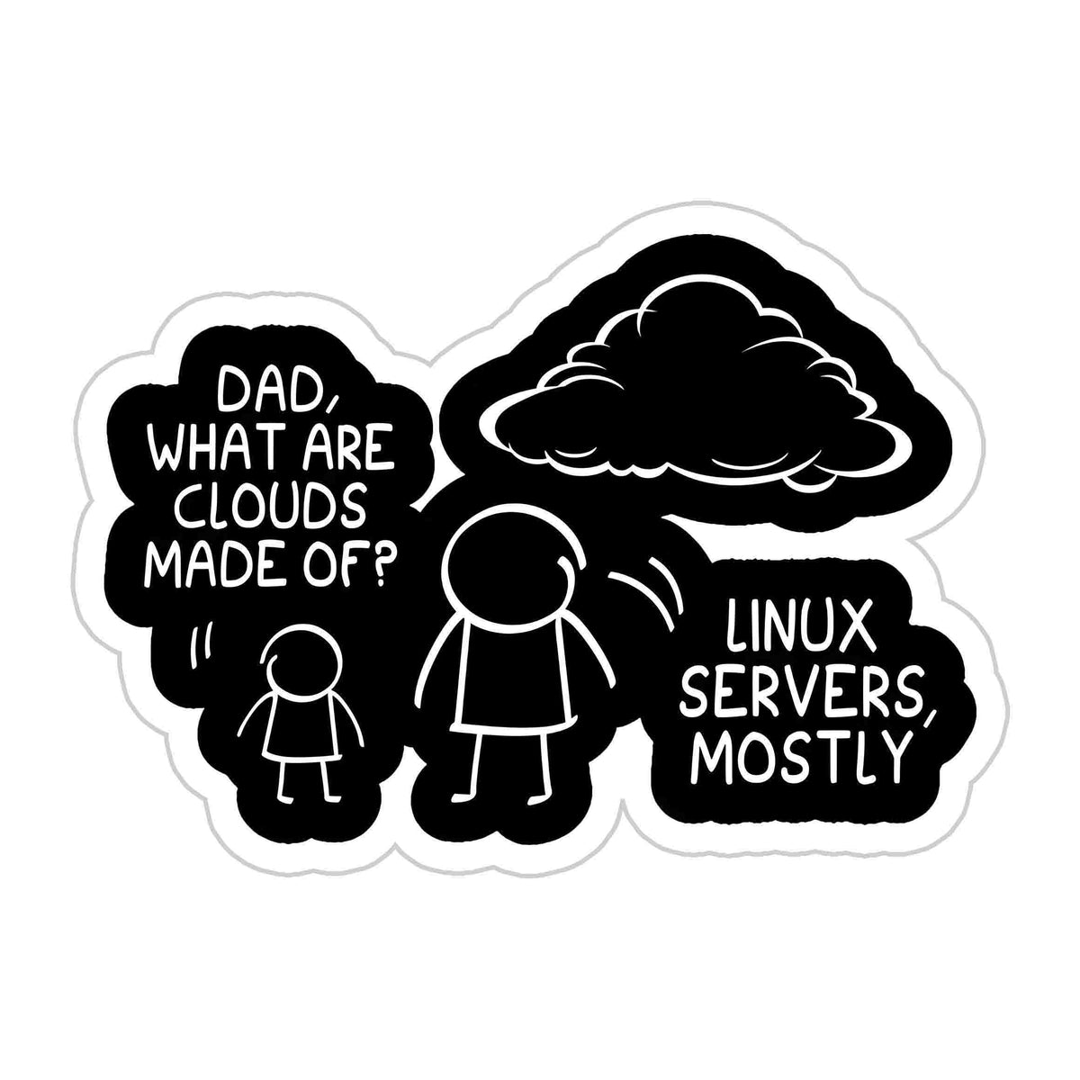 Linux Server Sticker