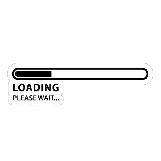 Loading Sticker