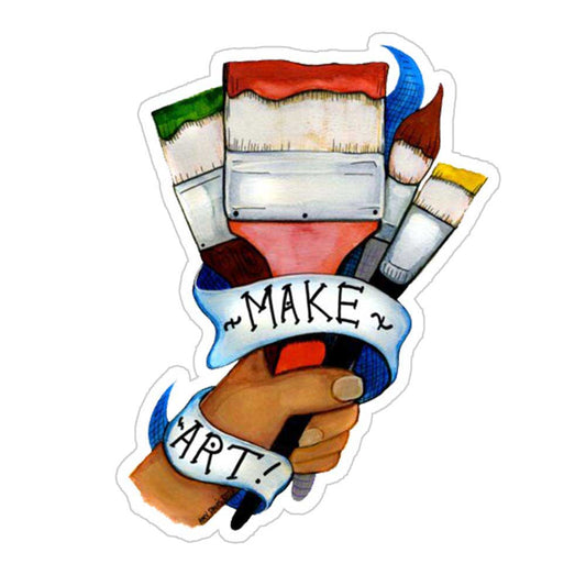 Make Art Sticker