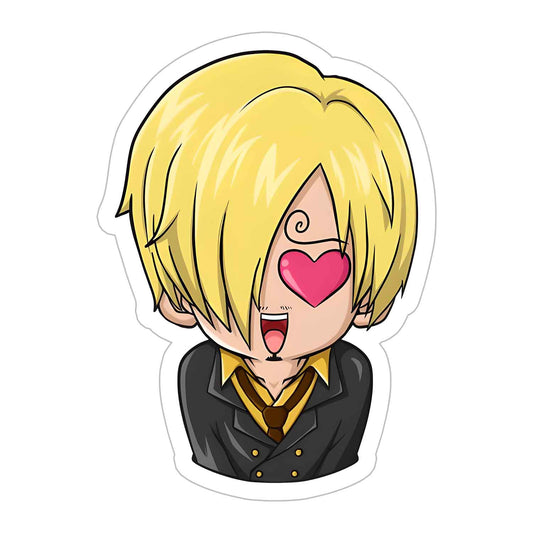 Man with Many Hearts  Sticker