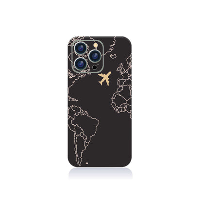 World Map Outline Skin