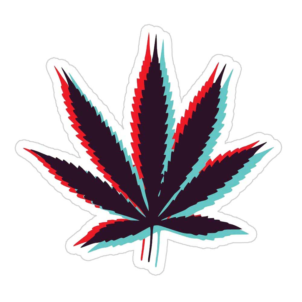 Marijuana Sticker