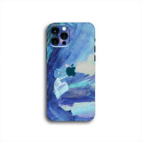 Marine Blue Abstract Skin