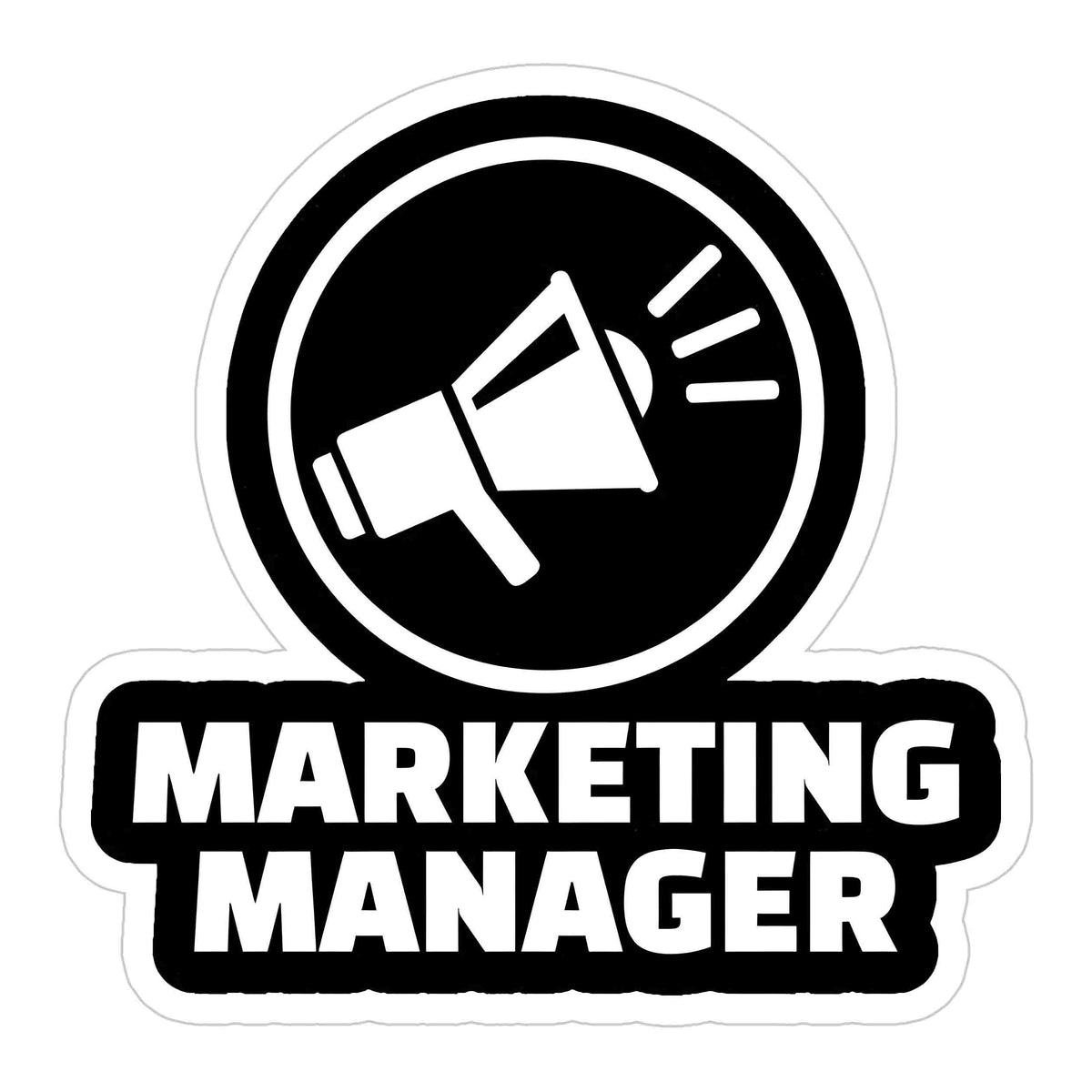 Marketing Manager Sticker