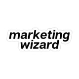 Marketing Wizard Sticker