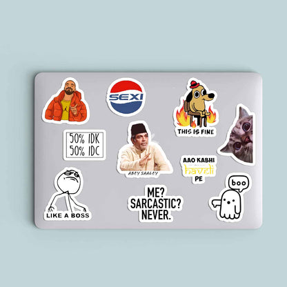 Memes Sticker (Pack of 10)