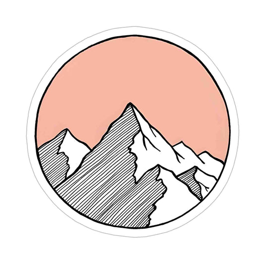 Mountain Eve Sticker