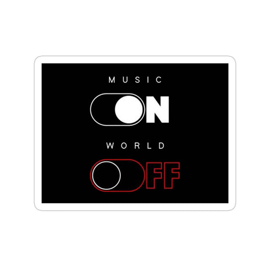 Music ON Sticker