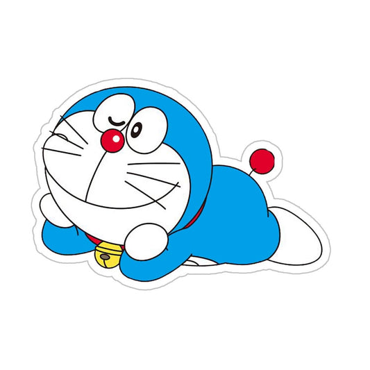 Napping Doreamon Sticker