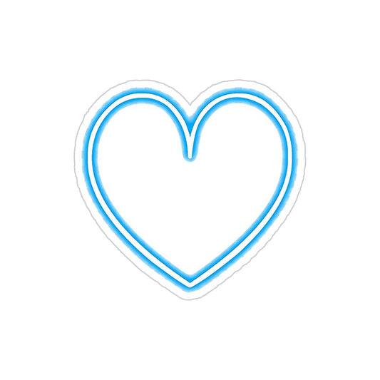 Neon Heart Sticker